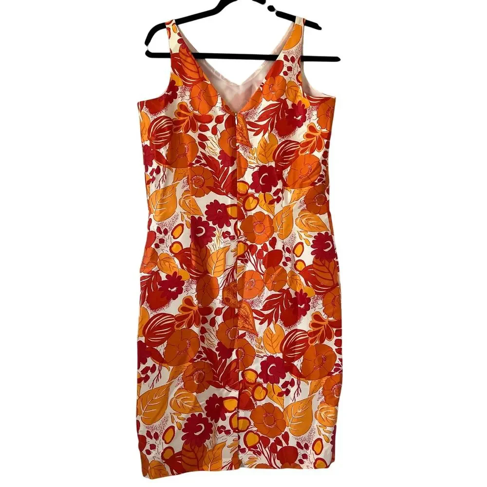 Bob Mackie Vintage Sheath Women Dress Silk Size 6 - Picture 3 of 5